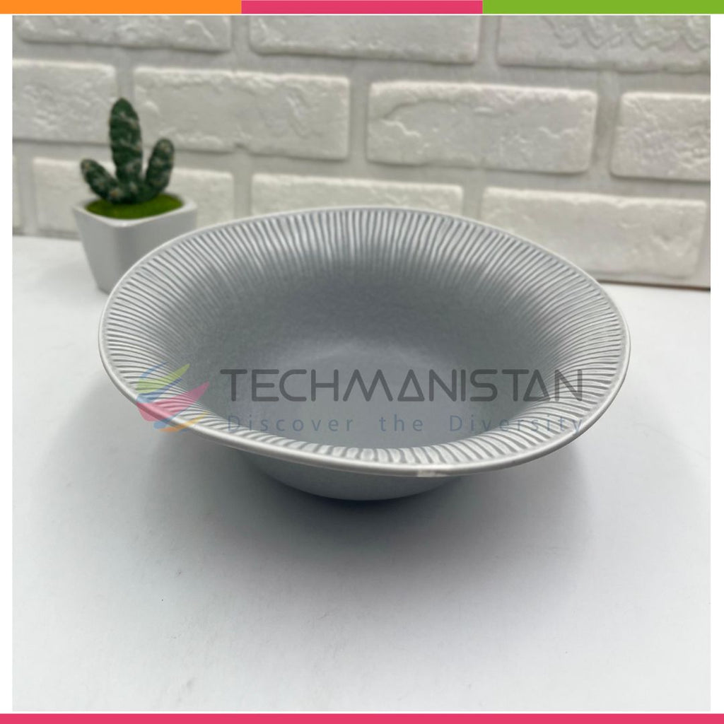 Flower Pattern Ceramic Bowl