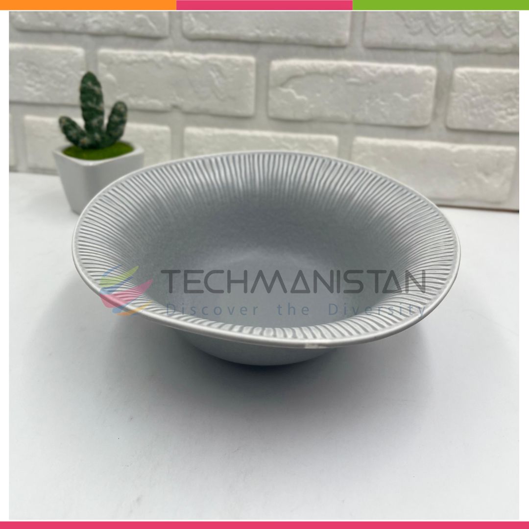 Flower Pattern Ceramic Bowl
