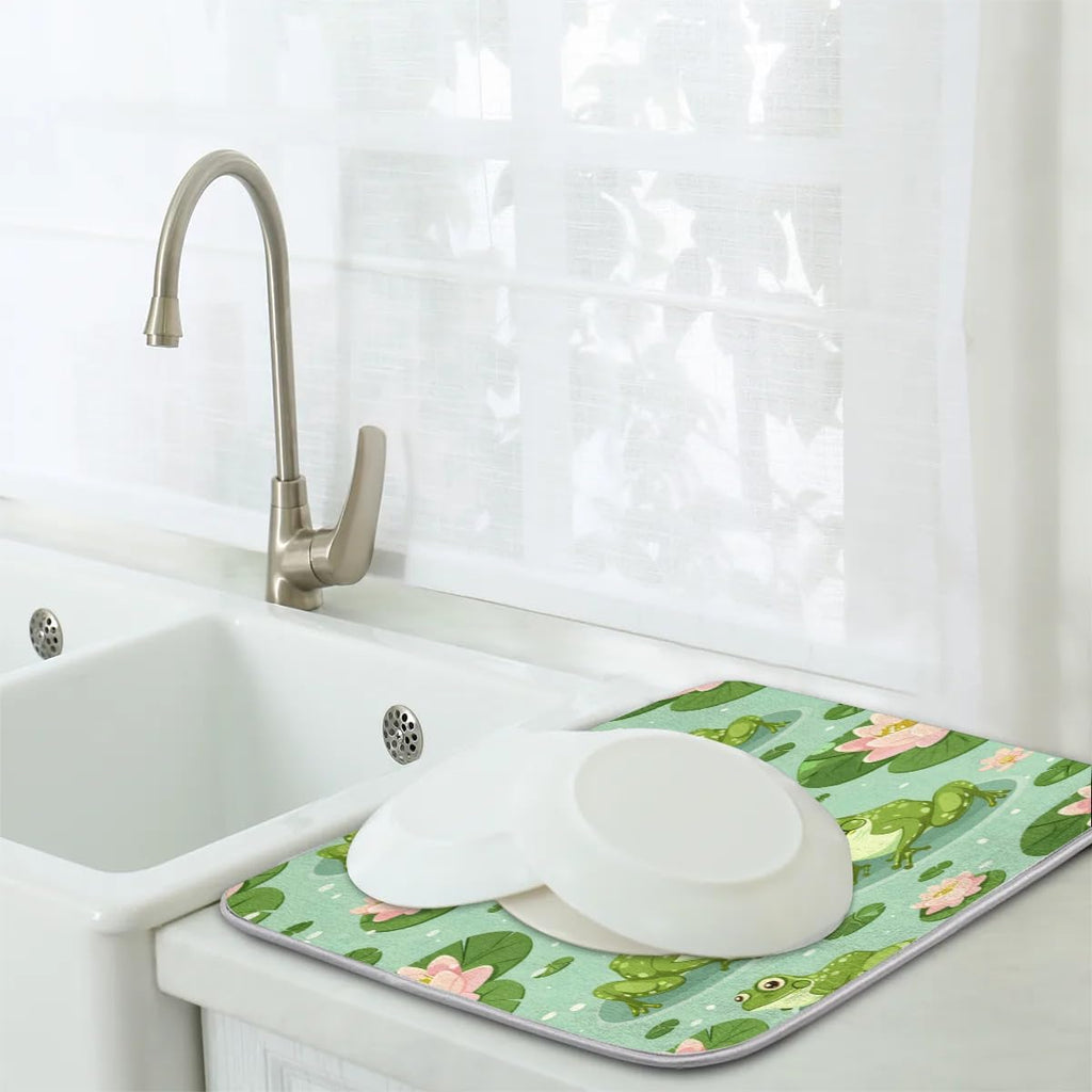 Foldable Microfiber Dish Drying Mat