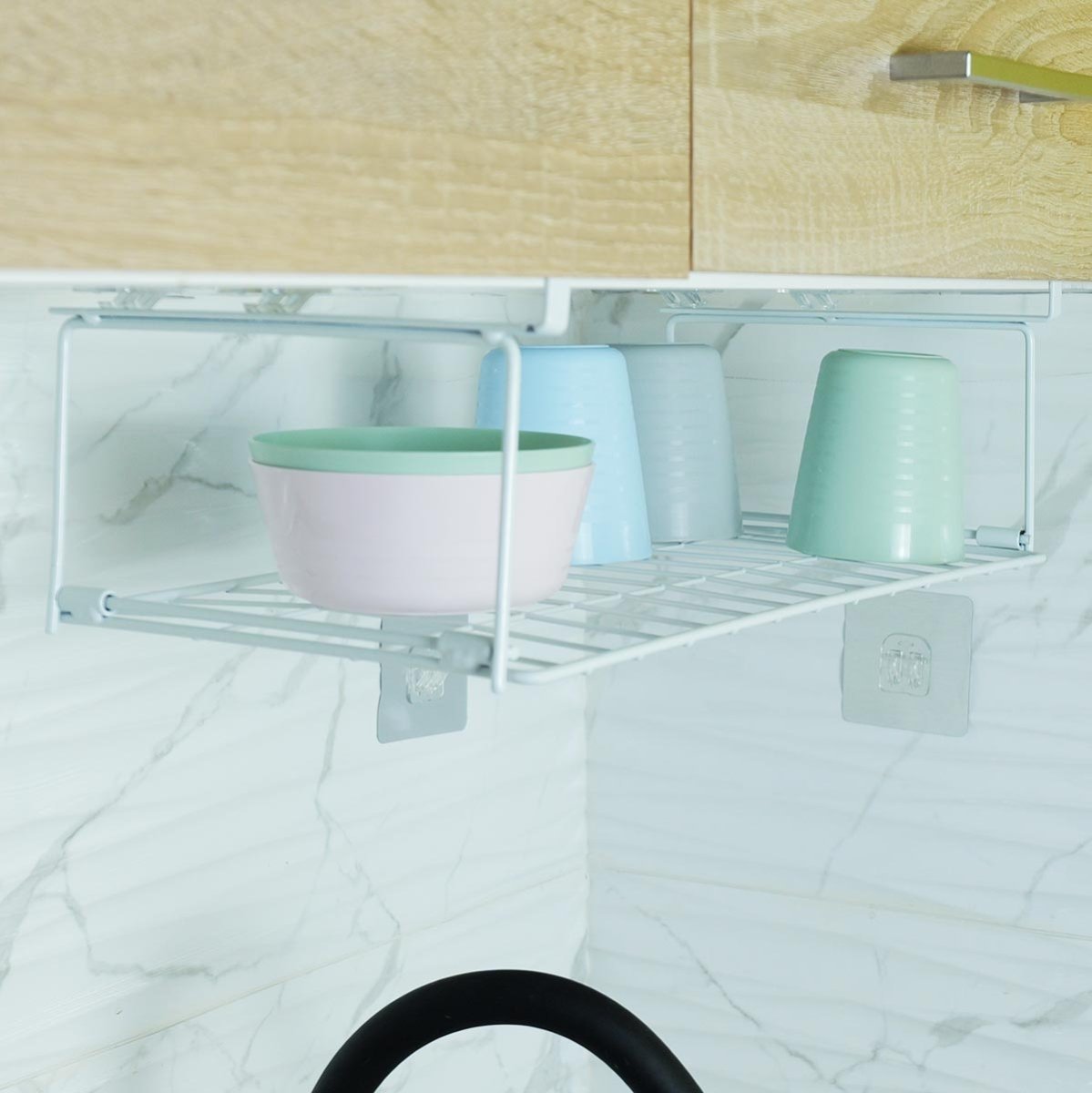 Foldable Under Shelf Storage Basket