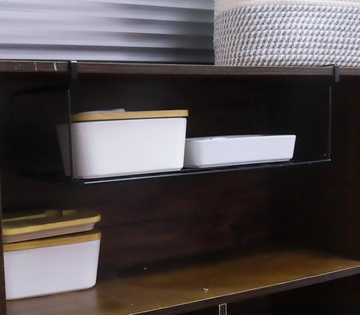 Foldable Under Shelf Storage Basket