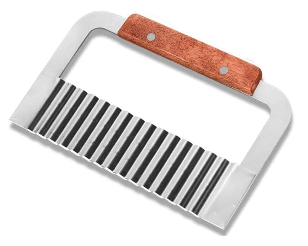 French Fries Cutter Stainless Steel Crinkle Cutter