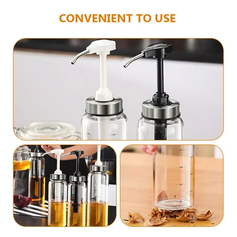 Glass Oil Pump Dispenser