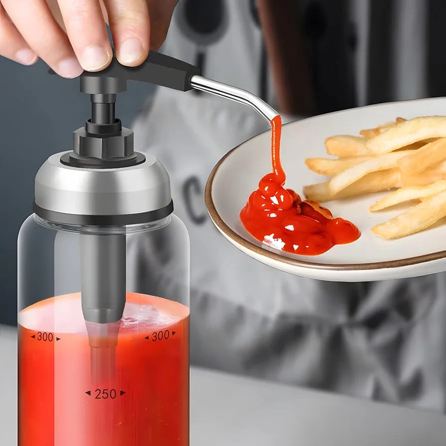Glass Oil Pump Dispenser