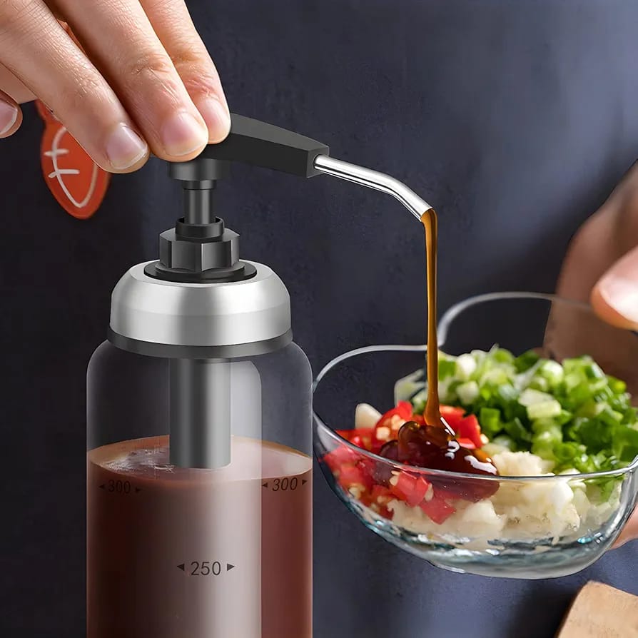 Glass Oil Pump Dispenser