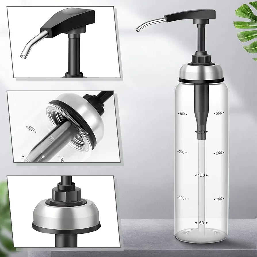 Glass Oil Pump Dispenser