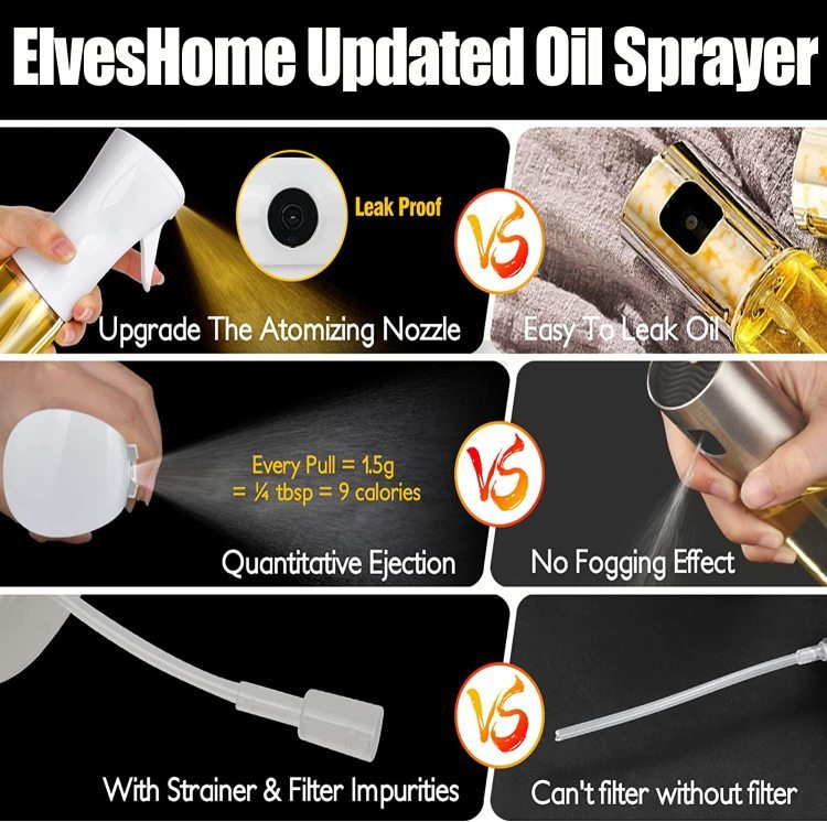 Glass Oil Sprayer Bottle