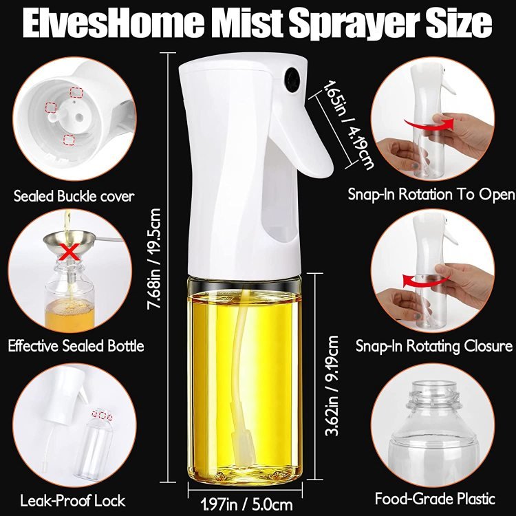 Glass Oil Sprayer Bottle
