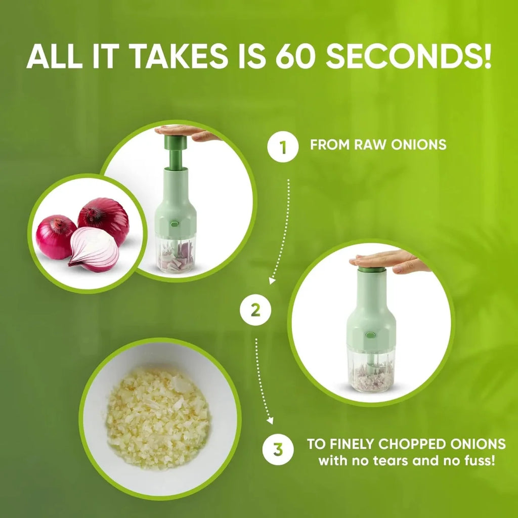 Hand Press Meat Mincer Grinder Vegetable Chopper