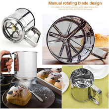 Handheld Stainless Steel Cup Mesh Flour Strainer - 250 gm