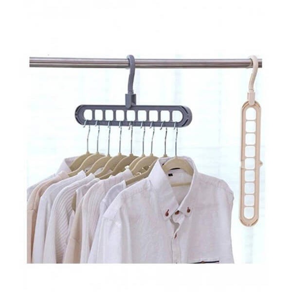 9-in-1 Space Saving Clothes Hanger - Multi-Layer Wardrobe Organizer