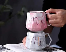 Mr. & Mrs. Marble Pattern Mug
