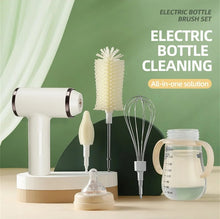 USB Rechargeable Electric Bottle Cleaning Brush Set | 3-in-1 Kitchen Kit