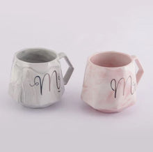 Mr. & Mrs. Marble Pattern Mug