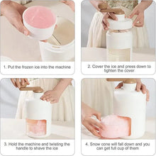Manual Ice Crusher Machine – Ice Snow Maker & Shaved Ice Machine for Home Use