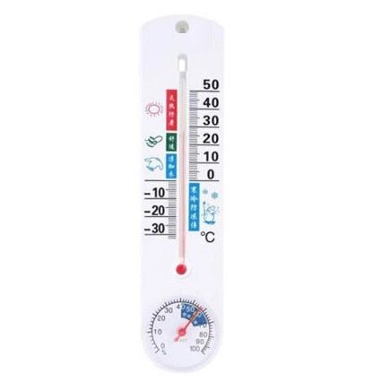 Indoor Outdoor Hanging Temperature Sensor Thermo Scale Hygrometer