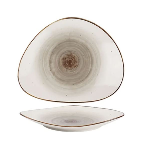 Irregular Ceramic Lunch Serving Plate