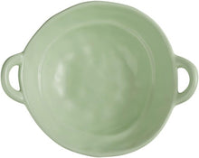Irregular Shape Ceramic Bowl With Handles