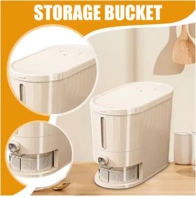 5Kg Large Capacity Rice Storage Dispenser