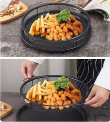 Premium Non-Stick Air Fryer Baking Tray with Mesh Basket