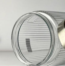 Clear Glass Storage Jar – Airtight Kitchen Jar