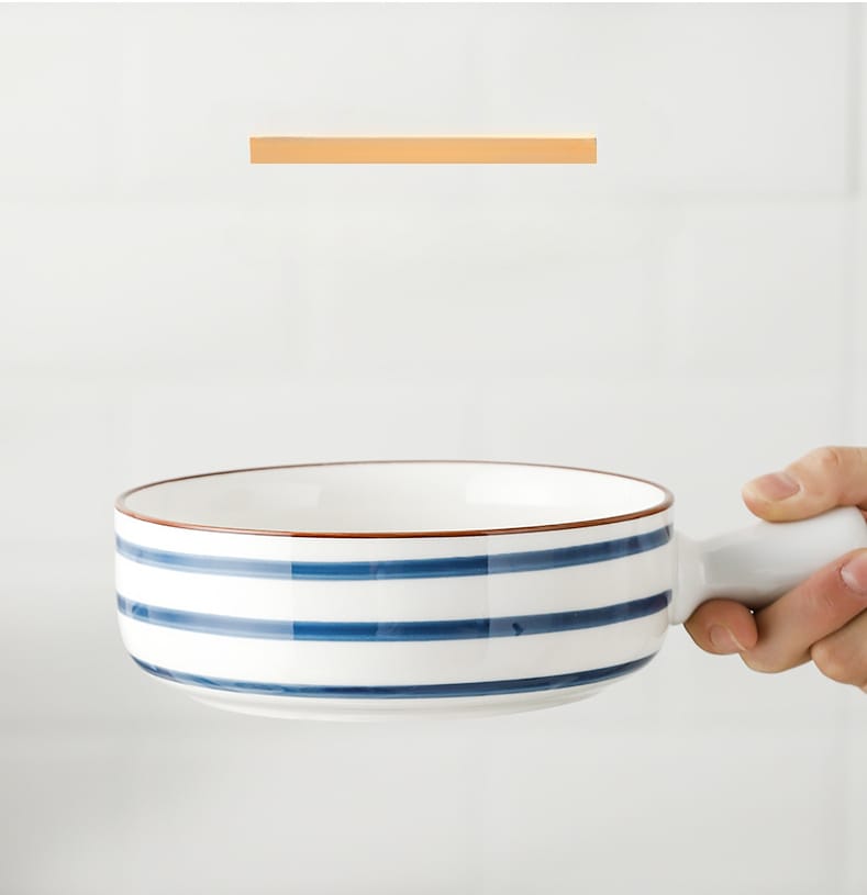 Korean Bowl Cute Ceramic Bowl With Handle