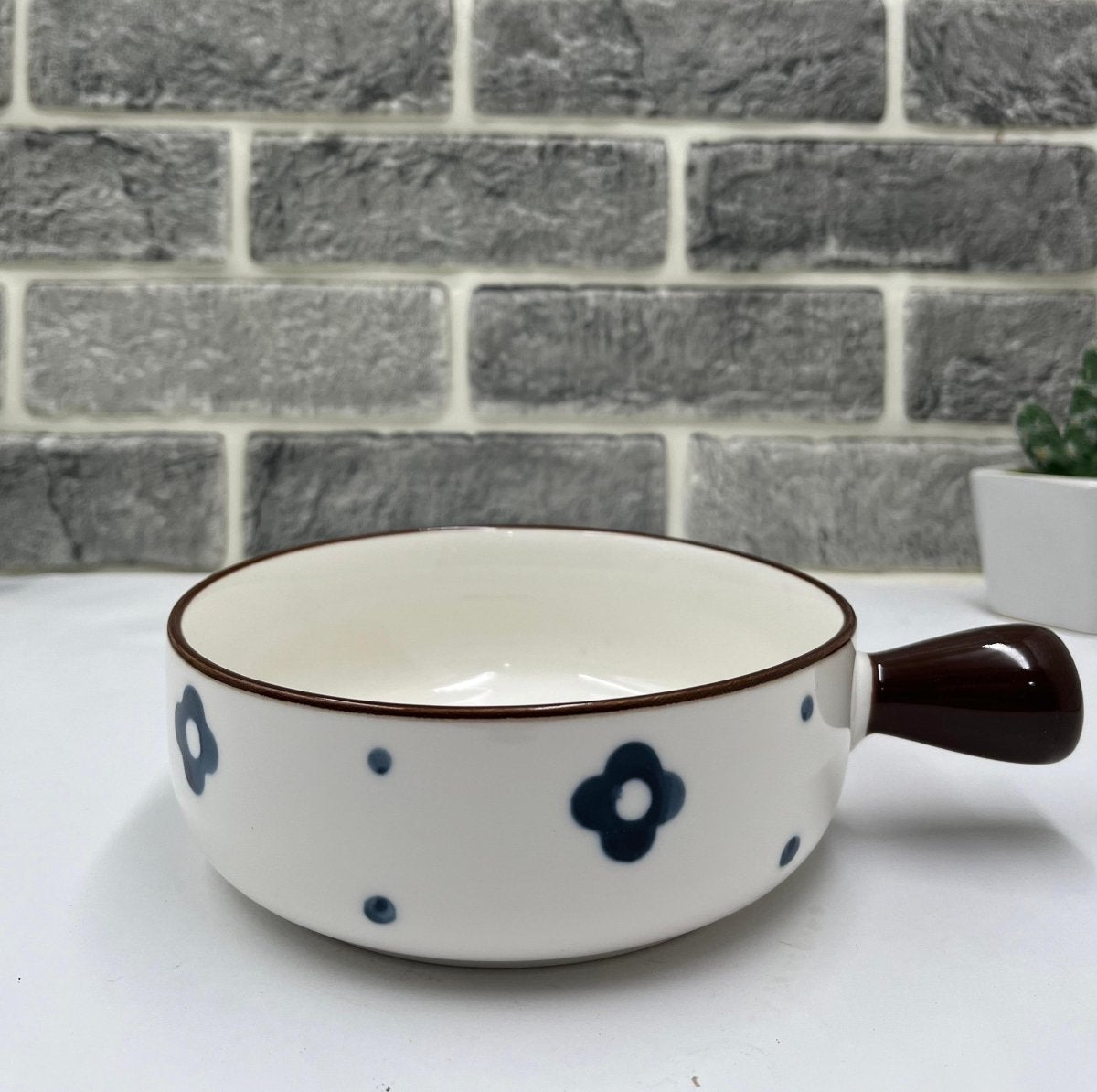 Korean Bowl Cute Ceramic Bowl With Handle