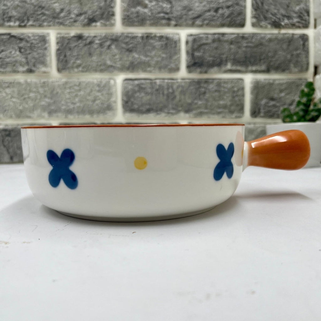 Korean Bowl Cute Ceramic Bowl With Handle