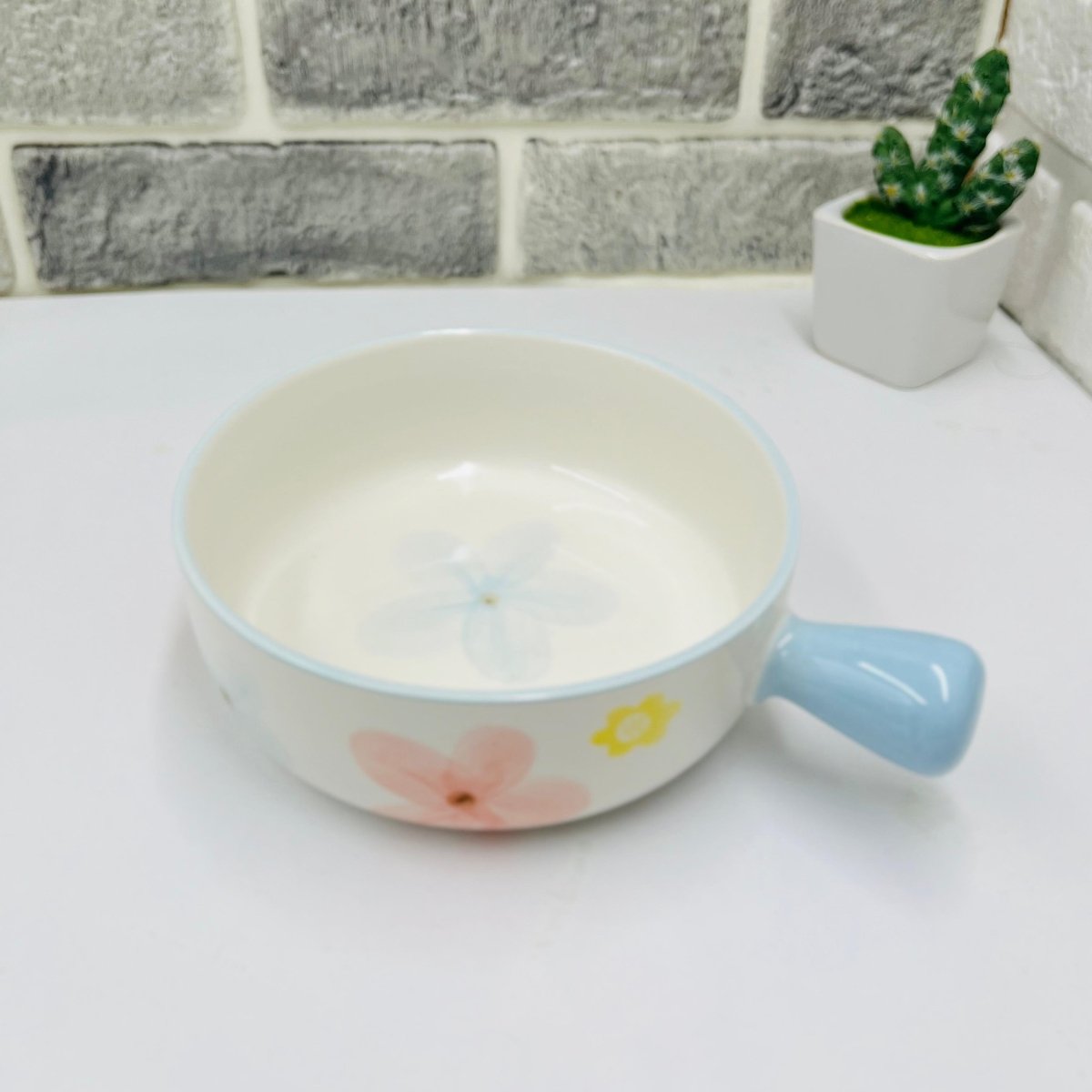 Korean Bowl Cute Ceramic Bowl With Handle