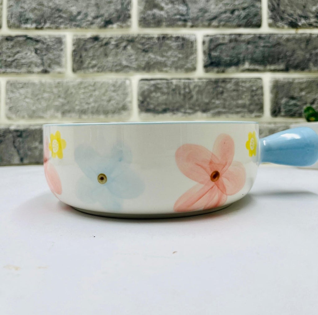 Korean Bowl Cute Ceramic Bowl With Handle