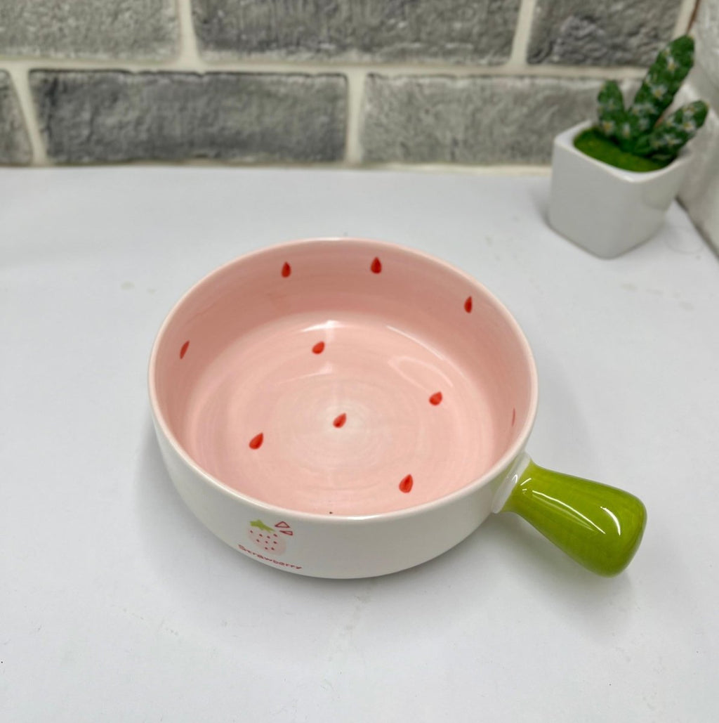 Korean Bowl Cute Ceramic Bowl With Handle