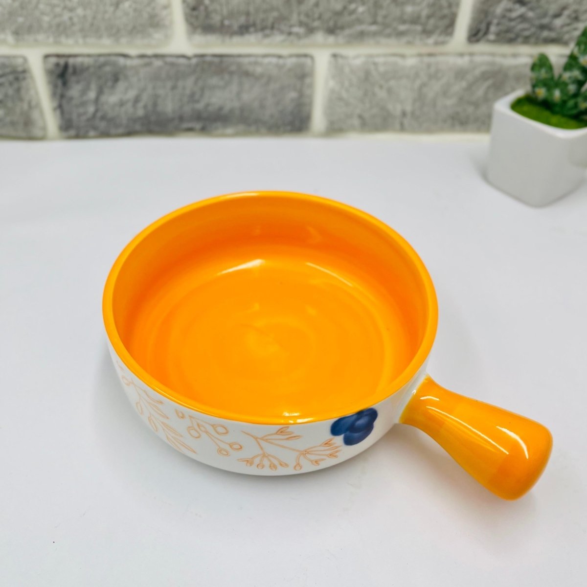 Korean Bowl Cute Ceramic Bowl With Handle