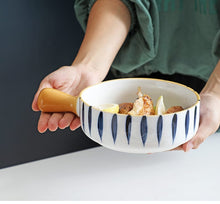 Korean Bowl Cute Ceramic Bowl With Handle