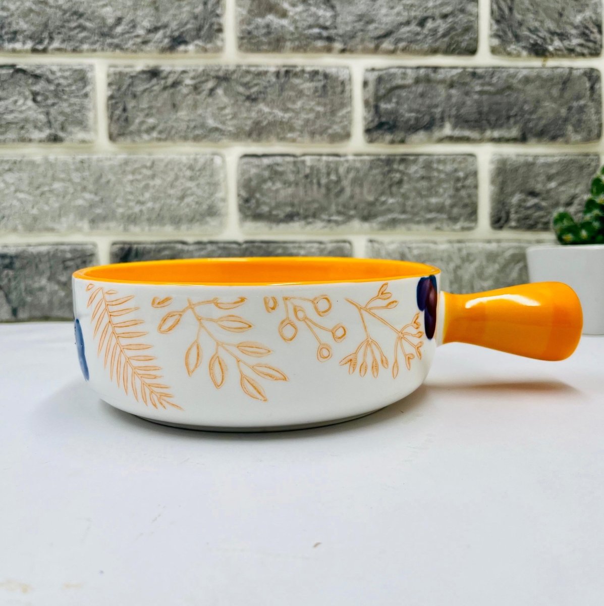 Korean Bowl Cute Ceramic Bowl With Handle