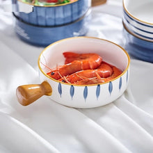 Korean Bowl Cute Ceramic Bowl With Handle