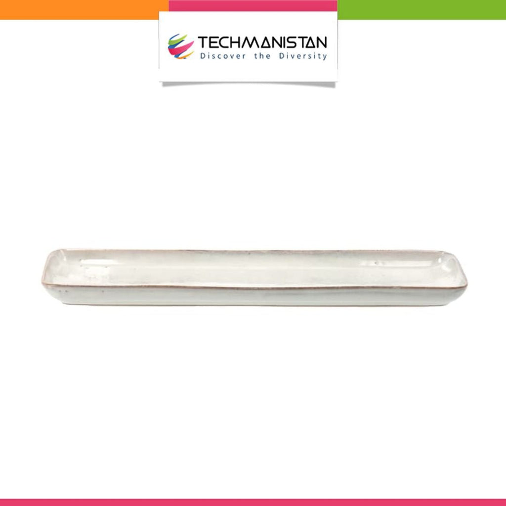 Long Ceramic Rectangular Sushi Plate