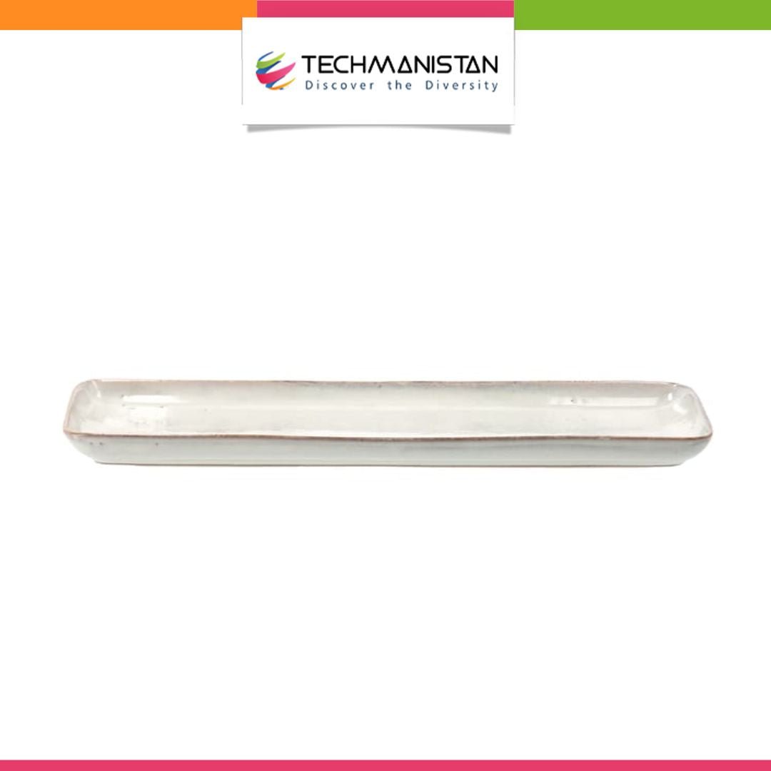 Long Ceramic Rectangular Sushi Plate