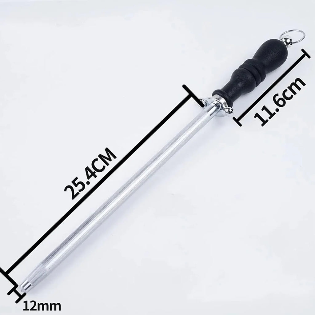 Long Stainless Steel Knife Sharpener Rod
