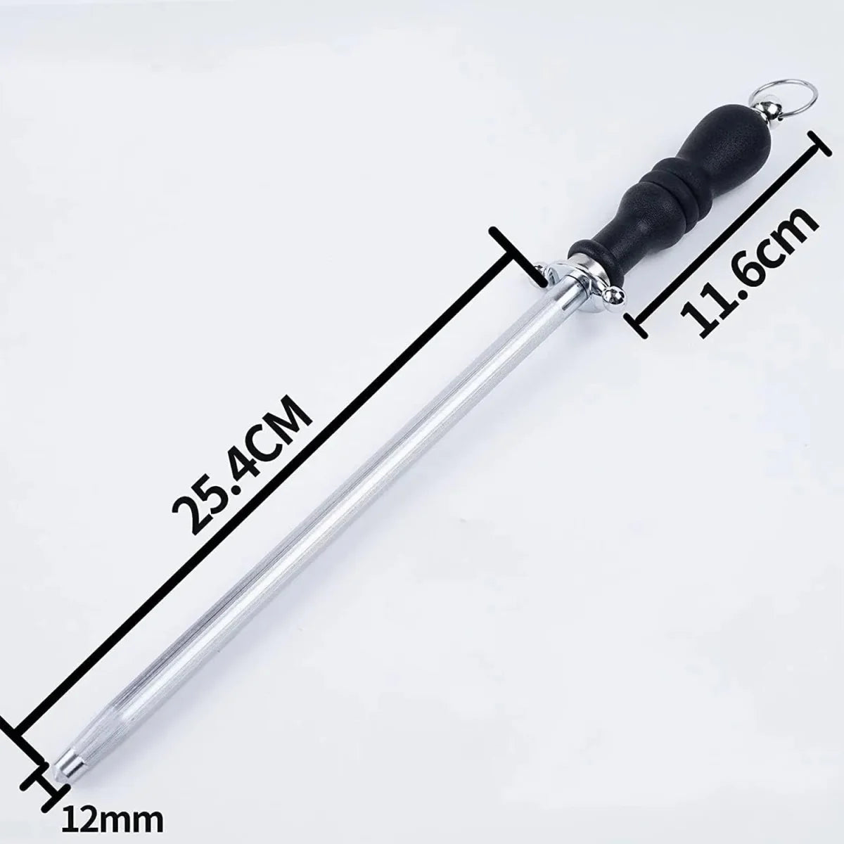 Long Stainless Steel Knife Sharpener Rod