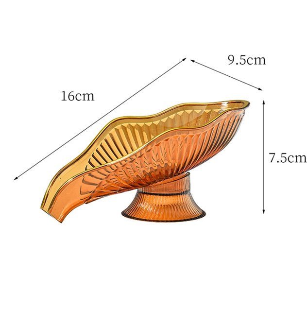 Lotus Leaf Self Draining Luxury Soap Holder