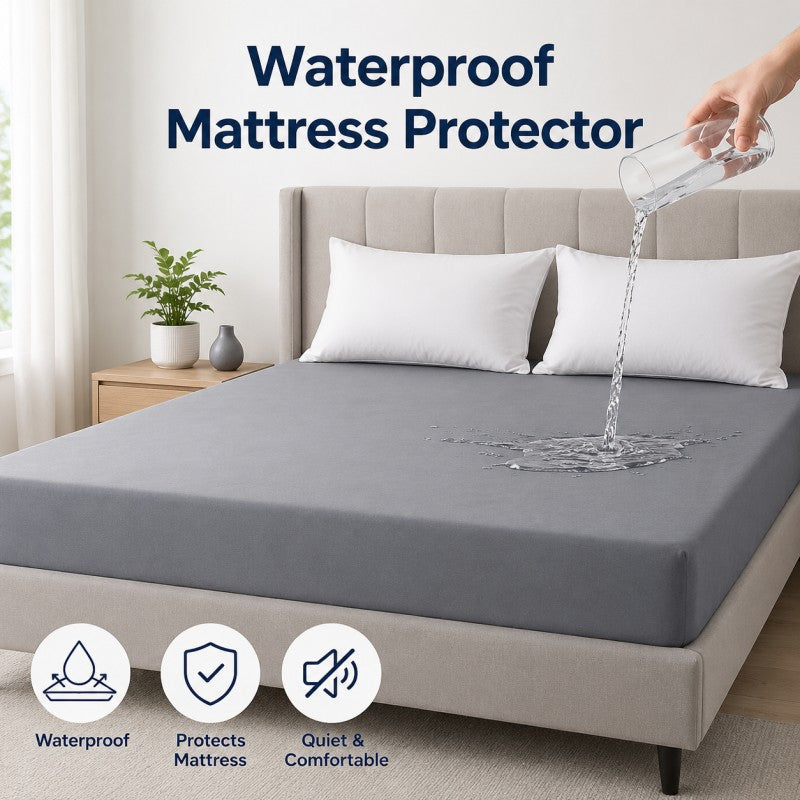 Waterproof Mattress Cover – Easy-Clean Bed Protection
