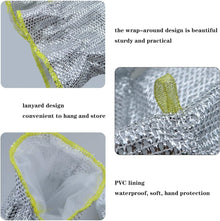 Metal Mesh Dish Cleaning Gloves