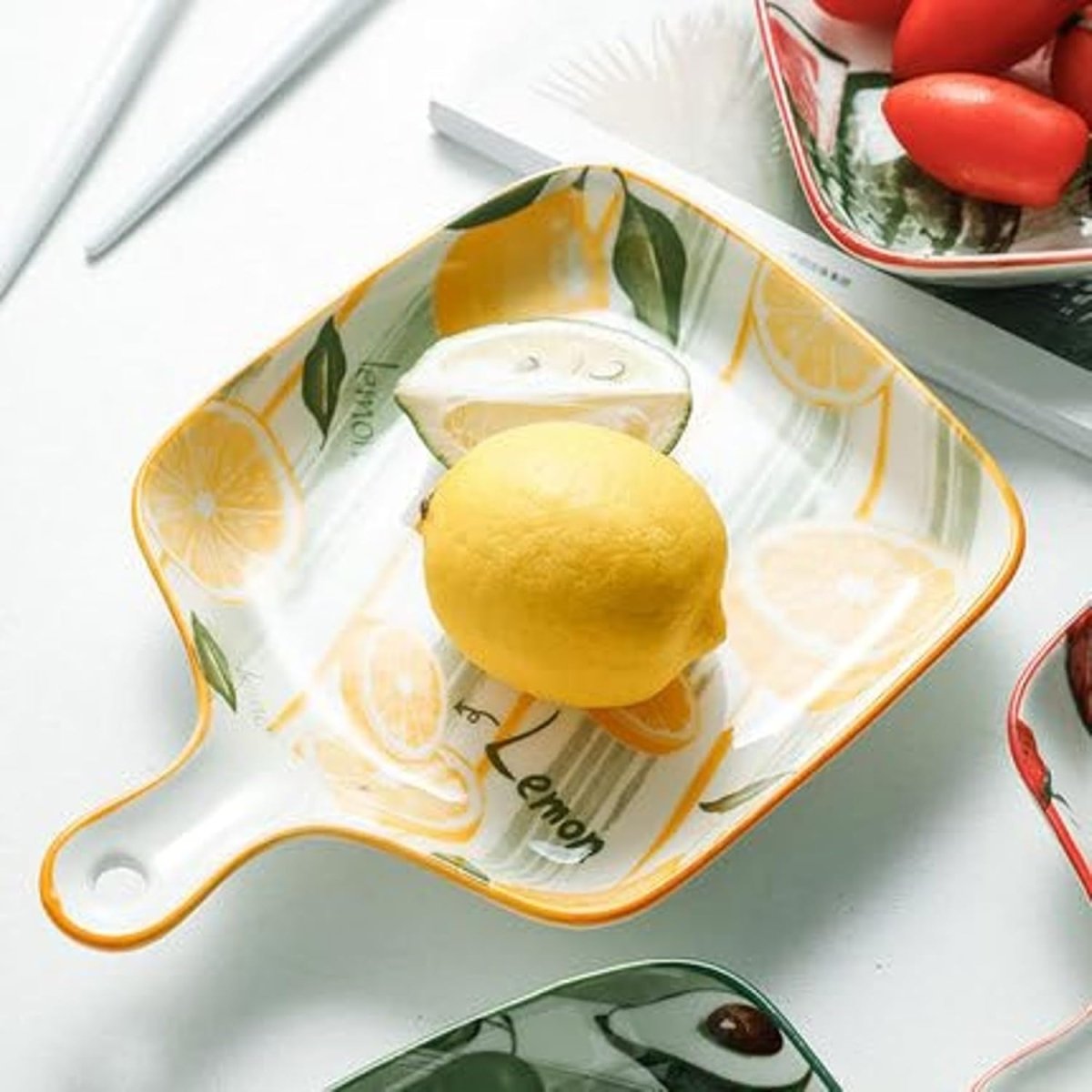 Mini Ceramic Casserole Dish with Handle
