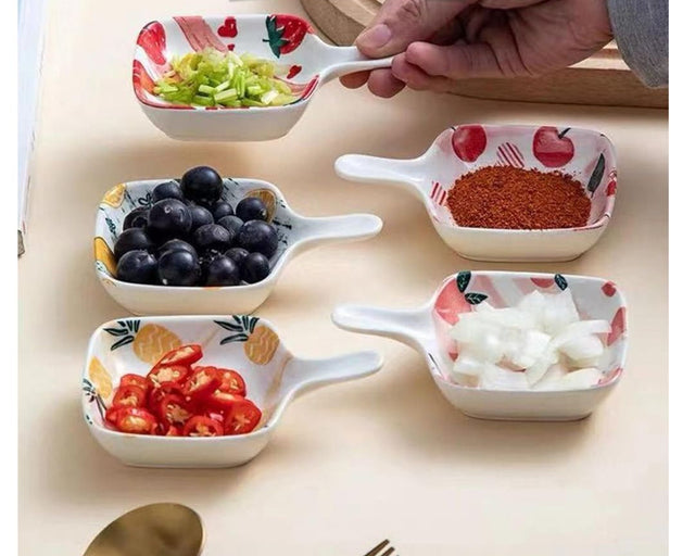 Mini Ceramic Casserole Dish with Handle