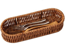 Multipurposed Imitation Rattan Oval Bread Basket