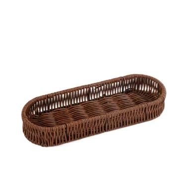 Multipurposed Imitation Rattan Oval Bread Basket