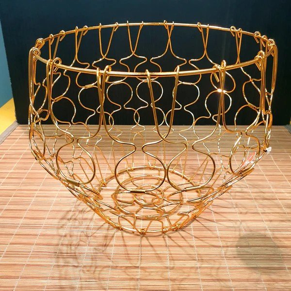 Multipurposed Magical Folding Wire Basket