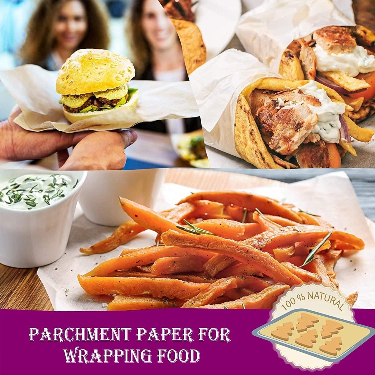 Non Stick Baking Paper Roll, Butter Paper
