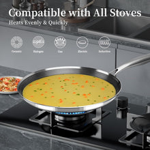 Double Sided Laser Coated Honeycomb Frying Pan/Tawa