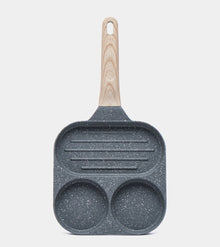 Non-Stick Egg Frying Pan with Wooden Handle